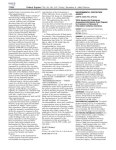 [removed]Federal Register / Vol. 65, No[removed]Friday, December 8, [removed]Notices Gambo Project transmission line; and (7) other appurtenances.