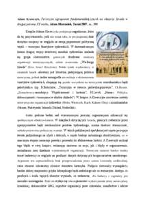 Adam Krawczyk, Terroryzm ugrupowań fundamentalistycznych na obszarze Izraela w drugiej połowie XX wieku, Adam Marszałek, Toruń 2007, ss[removed]Książka Adama Krawczyka podejmuje zagadnienie, które do tej pory stanow