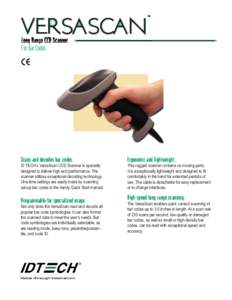 Barcode / Universal Product Code / Image scanner / Codabar / International Article Number / Interleaved 2 of 5 / Check digit / Code 128 / Computer keyboard / Barcodes / Identification / Information