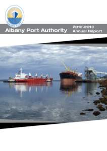 Albany Port Authority[removed]Annual Report  Annual Report[removed]