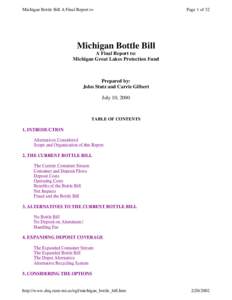 http://www.deq.state.mi.us/ogl/michigan_bottle_bill.htm