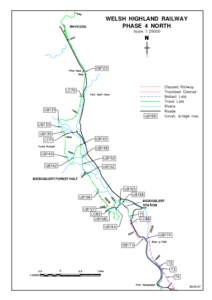 RHYD DDU  WELSH HIGHLAND RAILWAY PHASE 4 NORTH  BEDDGELERT FOREST HALT