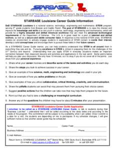 Louisiana th Sponsored through the 307 Bomb Wing, Air Force Reserve Command, 827 Twining Dr., Bldg 4238, Barksdale AFB, LA[removed]Phone[removed]; email: [removed]; Executive Director, Kathy Brandon (318)