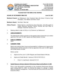 Rate of return / Meetings / Minutes / Parliamentary procedure