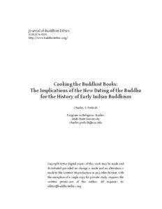 Cooking the Buddhist Books