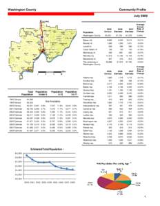 Washington County  Community Profile July[removed]Population