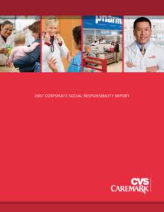 2007 CORPORATE SOCIAL RESPONSIBILITY REPORT[removed]CORPORATE SOCIAL RESPONSIBILITY REPORT 1