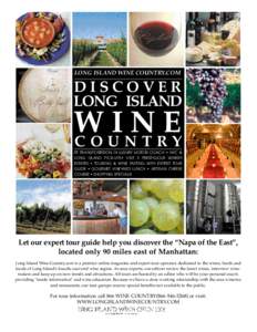 LONG ISLAND WINE COUNTRY.COM  DISCOVER LONG ISLAND  W