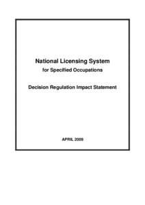 Occupational safety and health / Electrician / Management / National Transport Commission / Knowledge / Systems engineering / Broadcast law / Licenses / Television licence