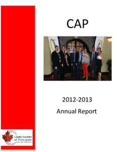 CAP[removed]Annual Report  OUR MISSION