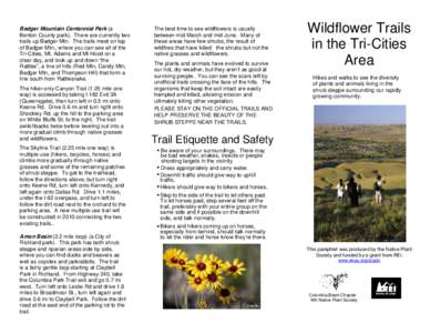 Wildflower Trails Map 3-fold 4-3 color pg2