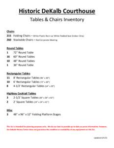 Microsoft Word - Tables and Chairs Inventory.doc