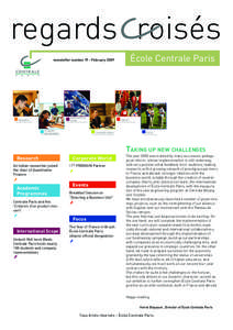 regards roisés École Centrale Paris newsletter number 19 - February[removed]INTERNATIONAL