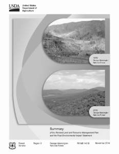 Summary of the Revised Land and Resource Management Plan and Final Environmental Impact Statement for the George Washington National Forest 2014