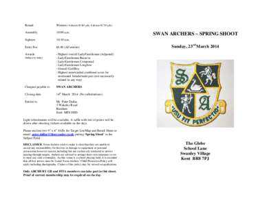 Swan Archers Spring Shoot Entry form 2014.doc