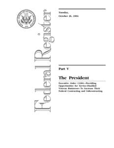 Service-Disabled Veteran-Owned Small Business / Government procurement in the United States / United States administrative law / Small Business Administration