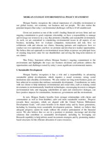 Sustainability / Environmental protection / Sustainable building / Sustainable development / Emissions trading / Sustainable energy / Reducing Emissions from Deforestation and Forest Degradation / Environment / Climate change policy / Environmental social science