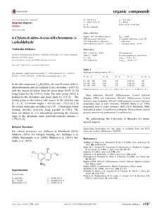 6-Chloro-8-nitro-4-oxo-4H-chromene-3-carbaldehyde