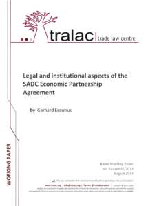 Microsoft Word - S14WP072014 Erasmus Legal and institutional aspects SADC EPA[removed]fin