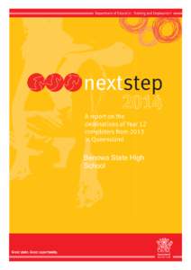 2014 Next Step school report