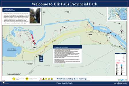 British Columbia / Provinces and territories of Canada / Geography of Canada / Elk Falls Provincial Park / Hart / BC Hydro