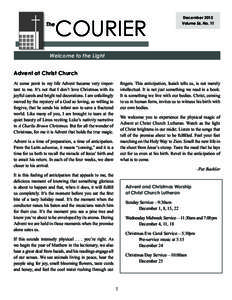 The  COURIER December 2013 Volume 56, No. 11