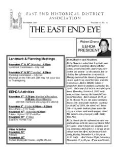 EEHDA Newsletter November 2007.pub