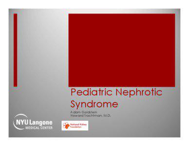 Microsoft PowerPoint - HT-Nephrotic Syndrome_1.pptx [Read-Only]