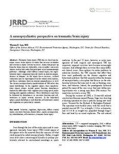 JRRD  Volume 44, Number 7, 2007