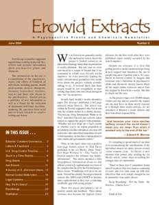 Erowid Extracts - Issue 6