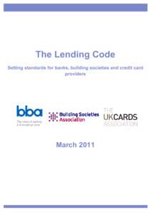          The Lending Code