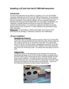 Microsoft Word - Installing a LIF port in the IC756_v1_02.docx