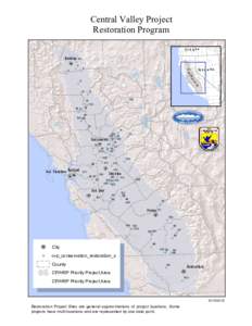 Central Valley Project Restoration Program O re g on Redding 132 4