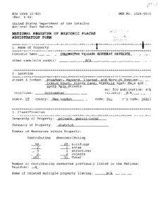 NPS Form[removed]Rev. 8-86)