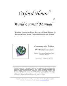 2014 World Council Manual