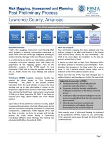 Risk Mapping, Assessment and Planning Region VI 800 N. Loop 288 Denton, Texas[removed]Post Preliminary Process