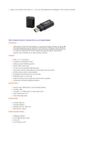 << Back to our Computer Audio page, or << go to our OrpheusComputing homepage for more computer hardware  USB 2 Channel Virtual 5.1 Channel 3D Surround-Sound Adapter Description : USB Virtual 5.1 Channel Sound Adapter is