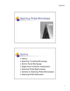 Microscopes / Chemistry / Scanning tunneling microscope / Intermolecular forces / Atomic force microscopy / Microscopy / Canton of Neuchâtel / Conductive atomic force microscopy / NanoWorld / Scanning probe microscopy / Science / Scientific method