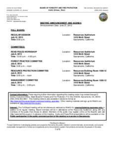 Government / Politics / Business / Public comment / Agenda / Sacramento /  California / Minutes / Board of directors / Meetings / Parliamentary procedure / Committees