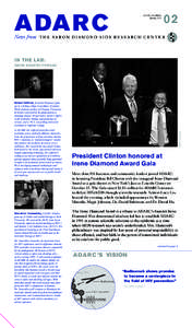 ADAR C News from ISSUE NUMBER:  Spring 2010