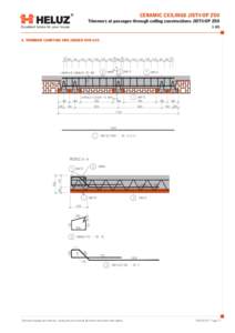 CERAMIC CEILINGS JIST®OP 250  Trimmers at passages through ceiling constructions JIST®OPExcellent bricks for your house