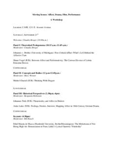 Performativity / Pragmatics / Semiotics / Matala / Science / Feminist philosophy / Judith Butler