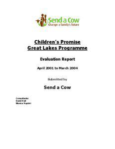 Children’s Promise Great Lakes Programme Evaluation Report