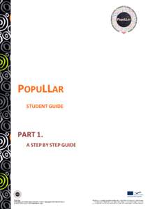 POPULLAR STUDENT GUIDE PART 1. A STEP BY STEP GUIDE