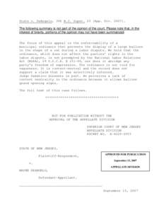 United States law / National Labor Relations Act / Inflatable rat / Unfair labor practice / Business ethics / National Labor Relations Board / Human resource management / Labour relations / Law / Federal preemption