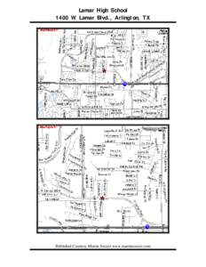 Lamar High School 1400 W Lamar Blvd., Arlington, TX Published Courtesy Martin Soccer www.martinsoccer.com  