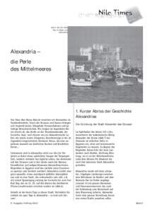 Abb.6: Das Fort Kait Bey im Hafen von Alexandria Alexandria – die Perle