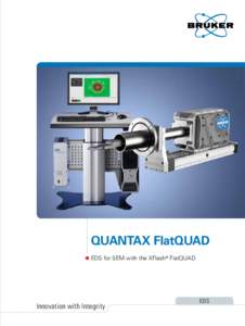 QUANTAX FlatQUAD EDS for SEM with the XFlash® FlatQUAD Innovation with Integrity  EDS