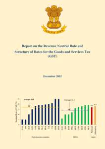 Report on the Revenue Neutral Rate and Structure of Rates for the Goods and Services Tax (GST) December 2015