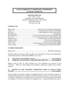 99th United States Congress / Emergency Planning and Community Right-to-Know Act / Emergency management / United States Environmental Protection Agency / Local Emergency Planning Committee / Federal Emergency Management Agency / Emergency / Fire marshal / Dangerous goods / Public safety / Safety / Security